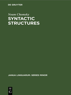 cover image of Syntactic Structures